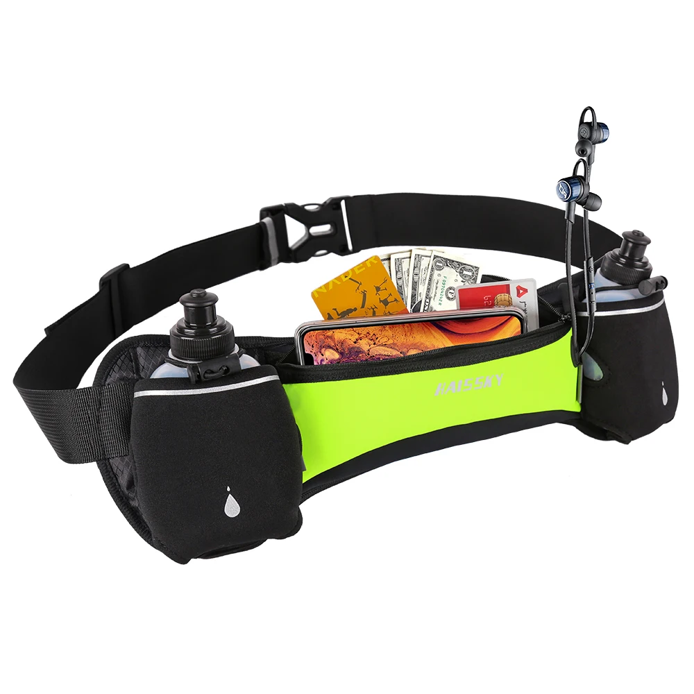 HAISSKY Marathon Sports Waist Pack Bags With Double Water Botle GYM Fitness Large Capacity Waist Phone Pouch For iPhone Samsung
HAISSKY Marathon Sports Waist Pack Bags With Double Water Botle GYM Fitness Large Capacity Waist Phone Pouch For iPhone Samsung