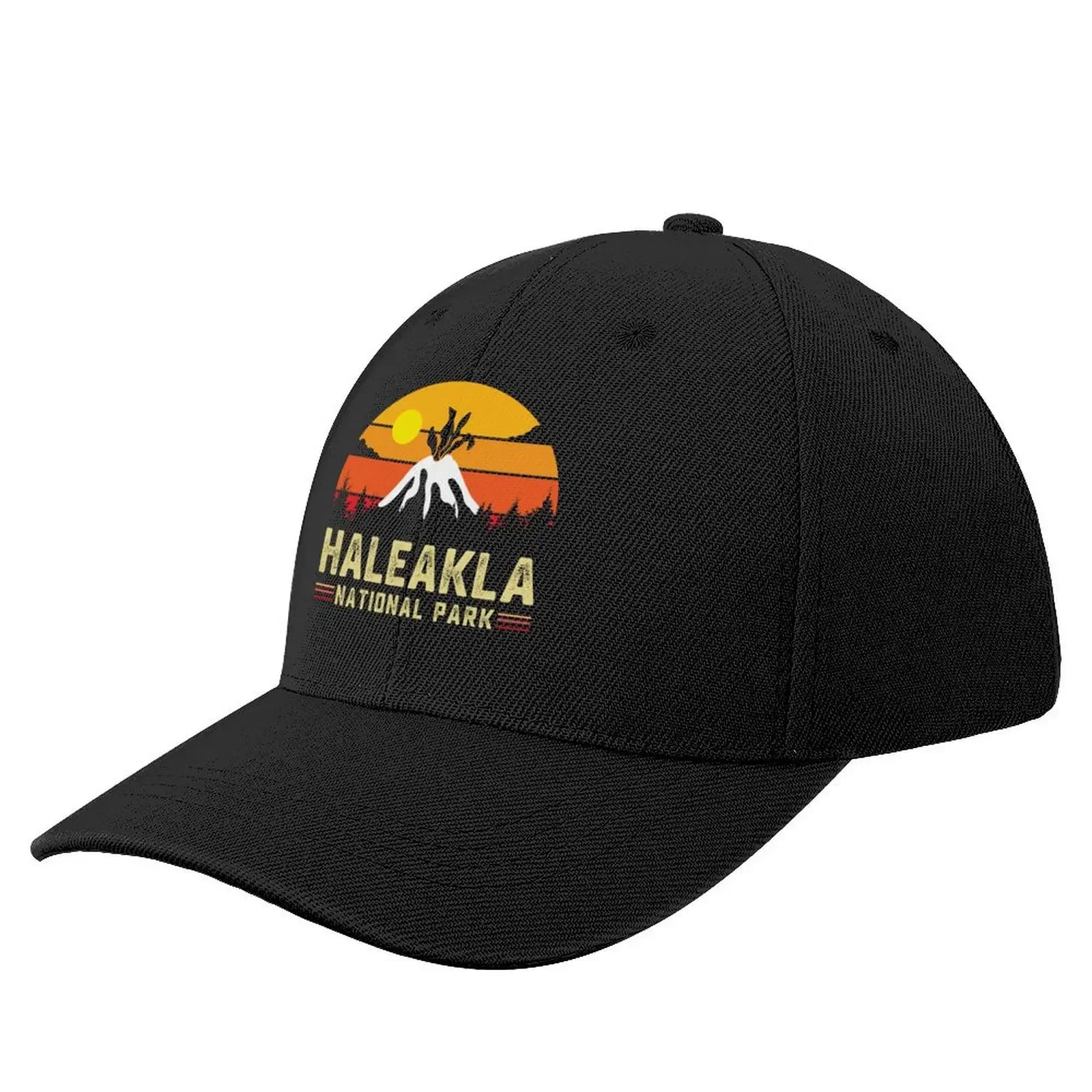 

haleakla national park hawaii vintage retro sunset2 Baseball Cap Rugby Hat Man For The Sun Visor Women's Beach Men's