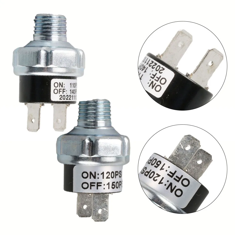Pressure Controller For Water Pump Tool Parts 1/4-18 NPT Air Pressure Control Switch 110-140PSI Air Compressor Valve Switch
Pressure Controller For Water Pump Tool Parts 1/4-18 NPT Air Pressure Control Switch 110-140PSI Air Compressor Valve Switch