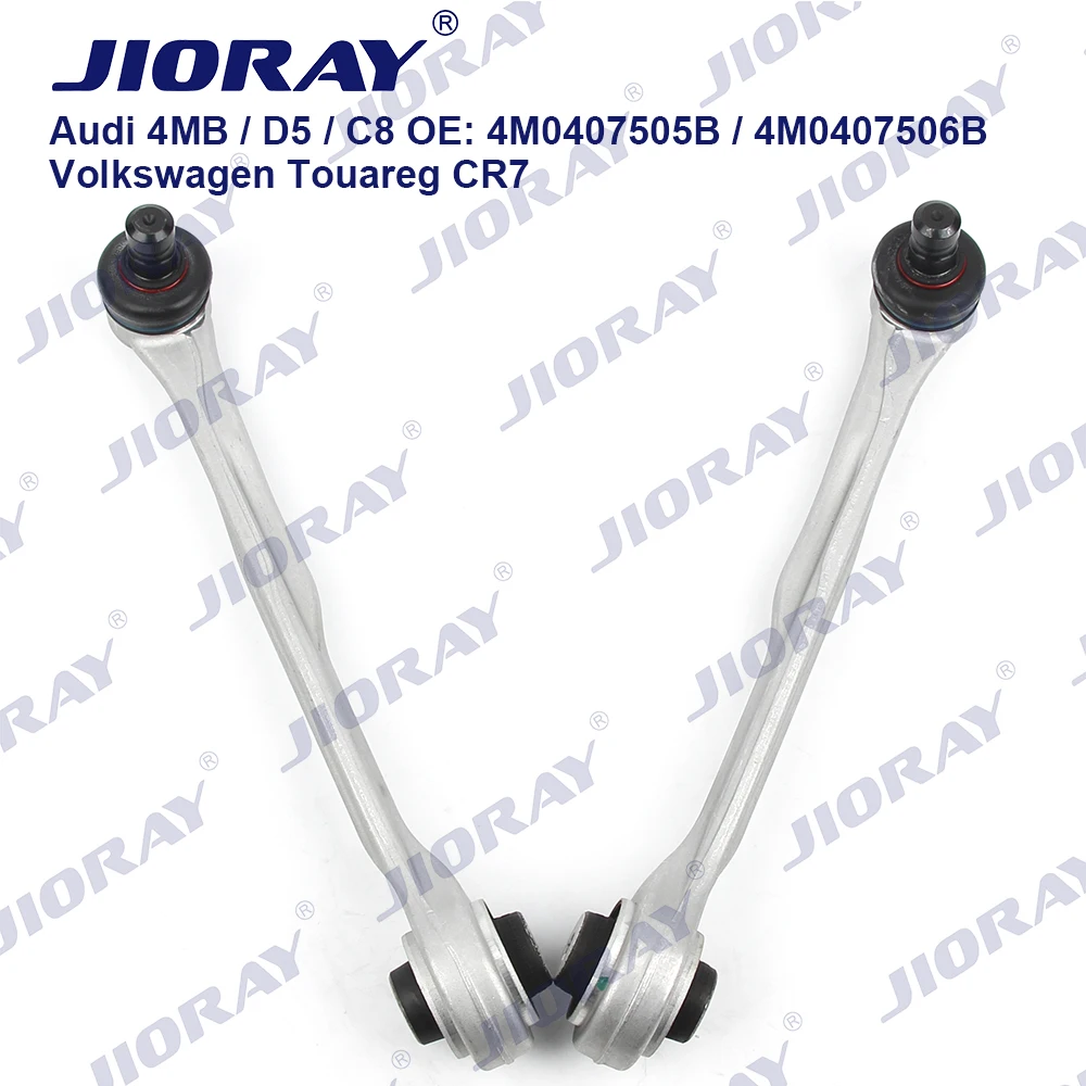 

JIORAY Pair Front Upper Suspension Straight Control Arm For Audi Q7 4MB Q8 4MN A8 D5 A6 C8 A7 4KA Q5 FYB Touareg CR7 4M0407505B