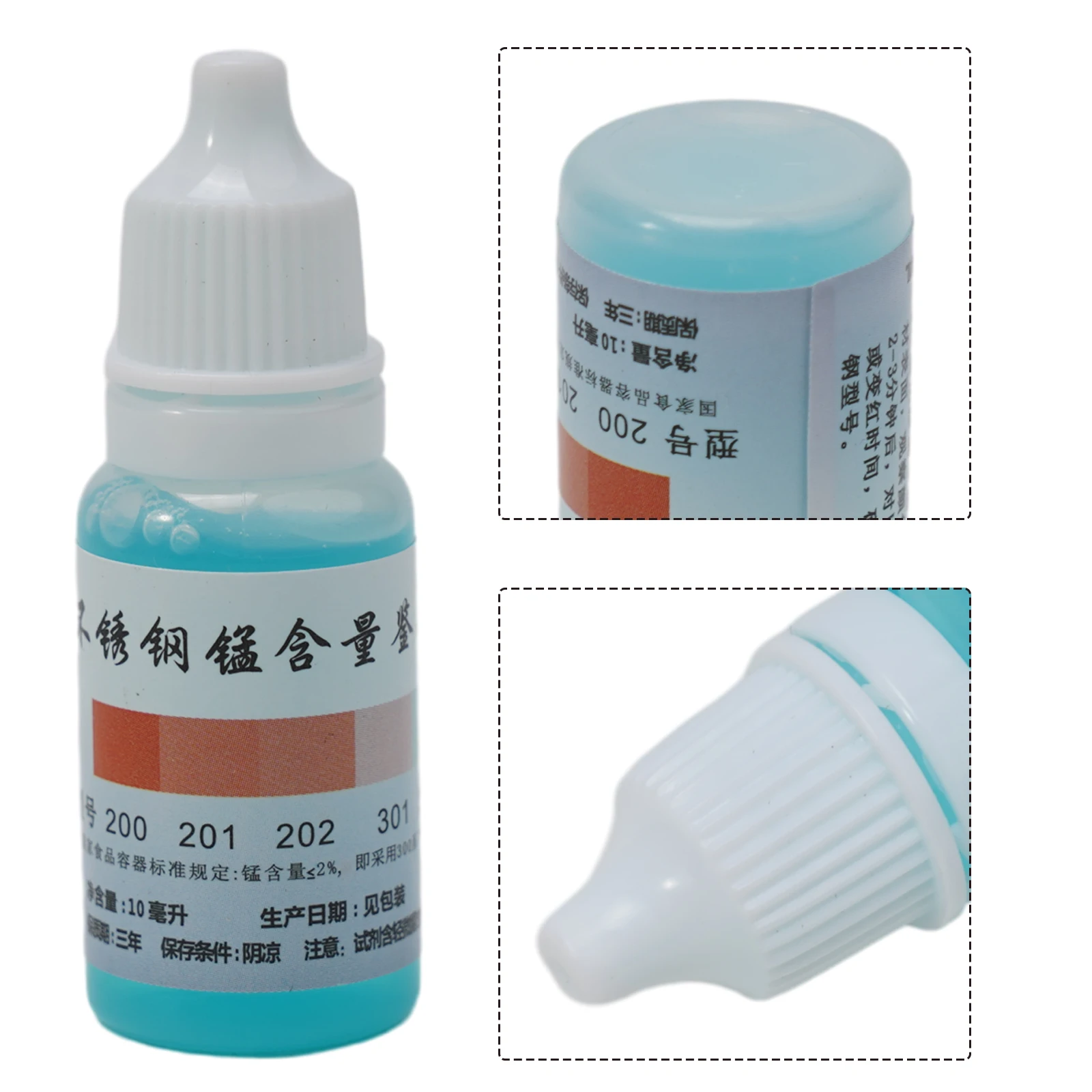 12ml 304 Stainless Steel Detection Liquid Identification Quick Content Analytical Test Drugs Quick Reagent Analytical Drugs Part
12ml 304 Stainless Steel Detection Liquid Identification Quick Content Analytical Test Drugs Quick Reagent Analytical Drugs Part