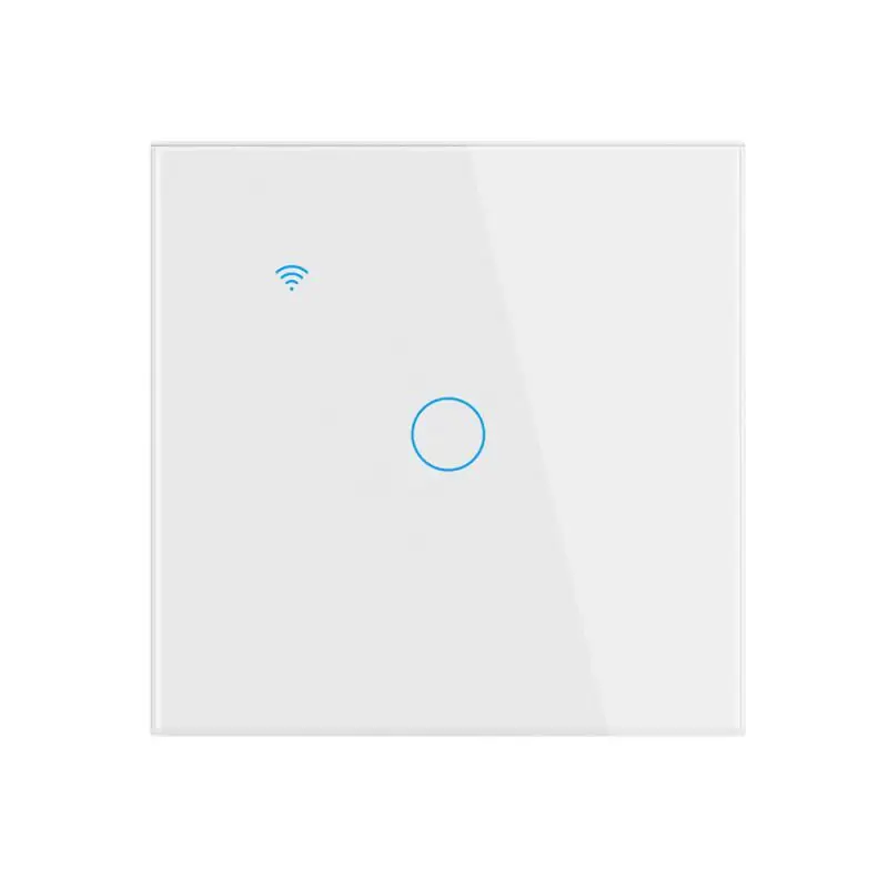 

Умный сенсорный выключатель Wi-Fi 1/2/3/4 кнопочный настенный выключатель для умного дома стандарта ЕС/США умная домашняя кнопка для умного дома Алиса Alexa Home