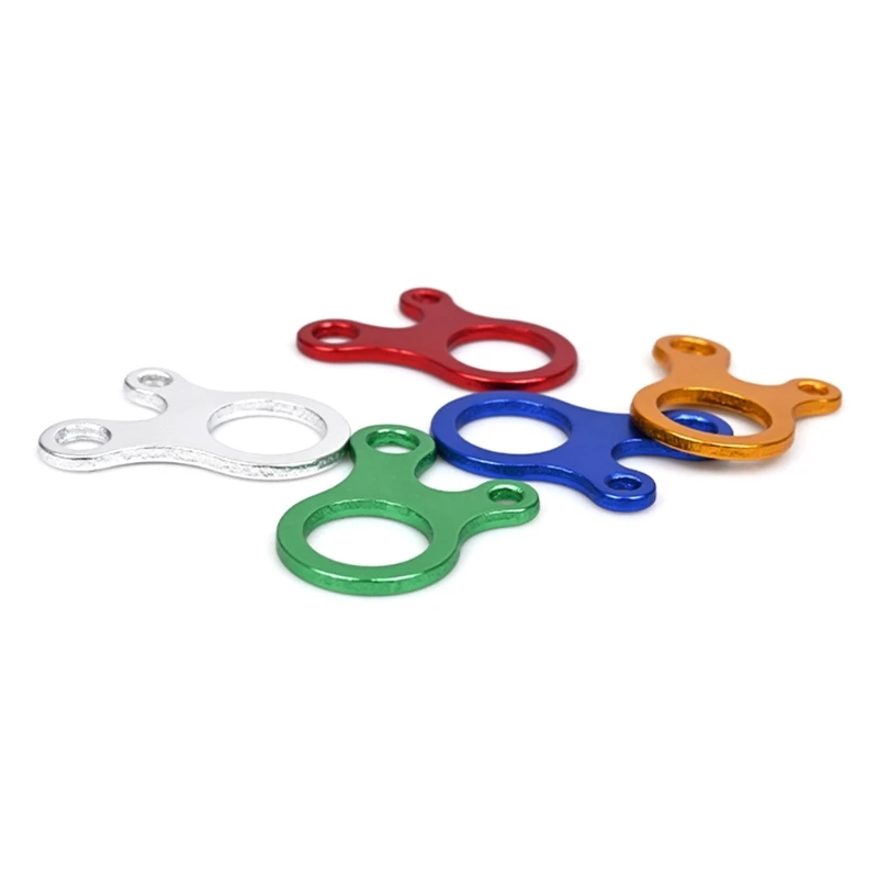 

10 Pcs Tent Rope Buckles Aluminium Alloy Parachute Cord Rope Tensioner Fastener Dropship