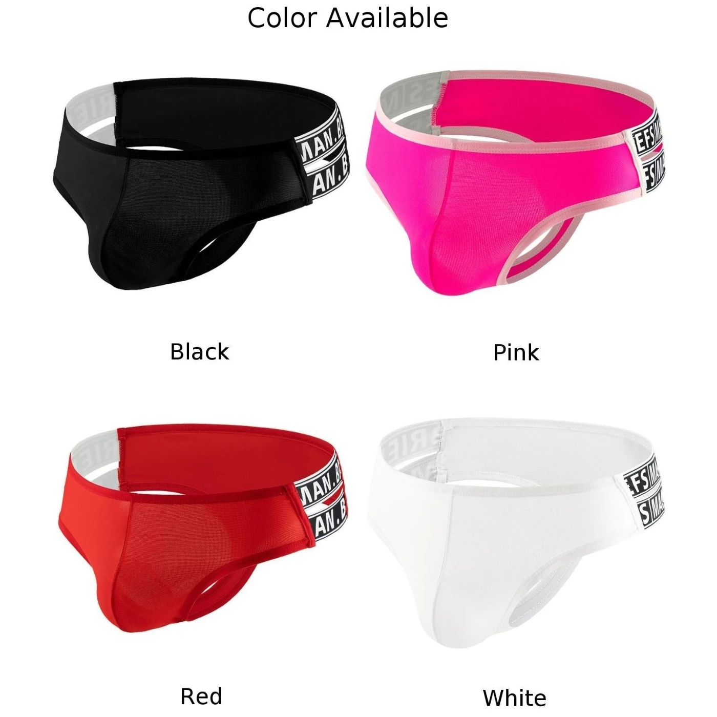 Sexy Men Thong T-back Hollow Bikini Underwear Low Rise U Convex Pouch Briefs Thin Mesh Lingerie Elasticity G-string Panties
Sexy Men Thong T-back Hollow Bikini Underwear Low Rise U Convex Pouch Briefs Thin Mesh Lingerie Elasticity G-string Panties