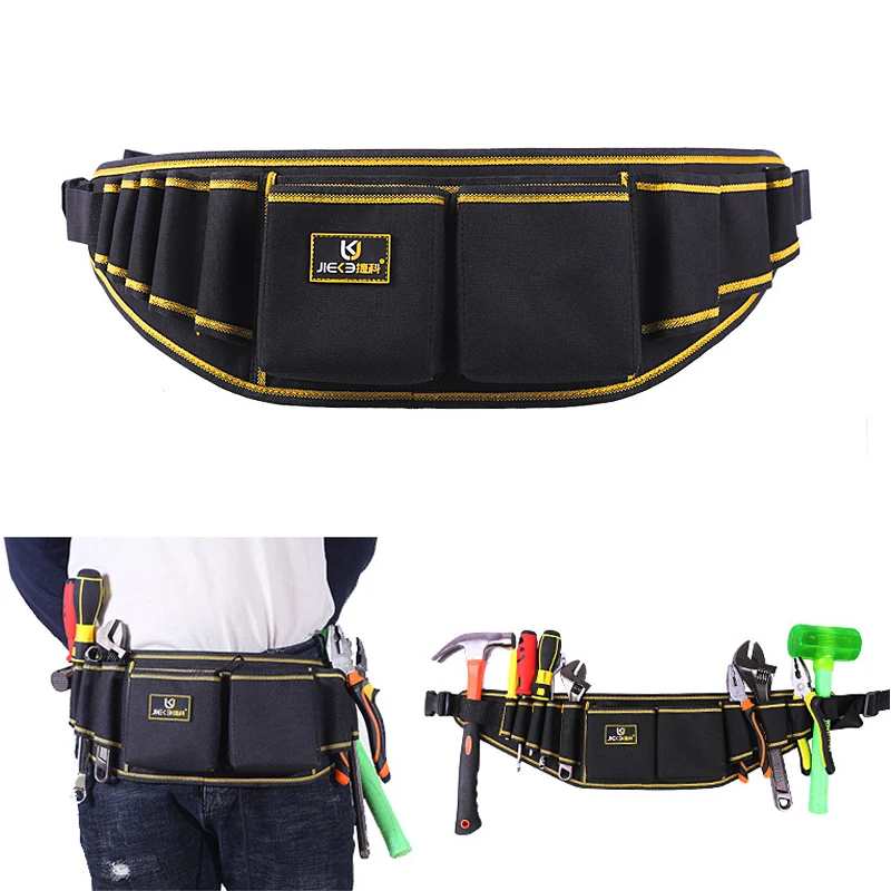 Multi-function Tool Waist Pack Repair Storage Bag Oxford Cloth Hardware Tool Pocket Wrench Pliers Storage Bag Convenient Storage
Multi-function Tool Waist Pack Repair Storage Bag Oxford Cloth Hardware Tool Pocket Wrench Pliers Storage Bag Convenient Storage