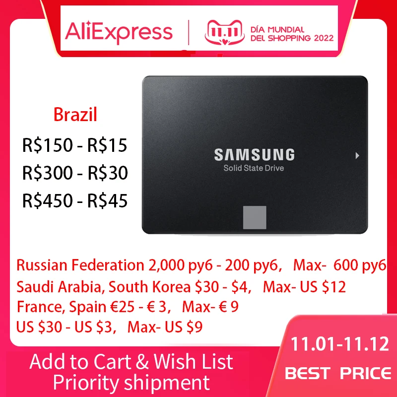 SAMSUNG SSD 500GB 870 EVO QVO 250G Внутренний твердотельный диск 1T 2T 4T HDD жесткий диск 860 PRO SATA 3 2,5 для ноутбука HDD компьютера
SAMSUNG SSD 500GB 870 EVO QVO 250G Внутренний твердотельный диск 1T 2T 4T HDD жесткий диск 860 PRO SATA 3 2,5 для ноутбука HDD компьютера