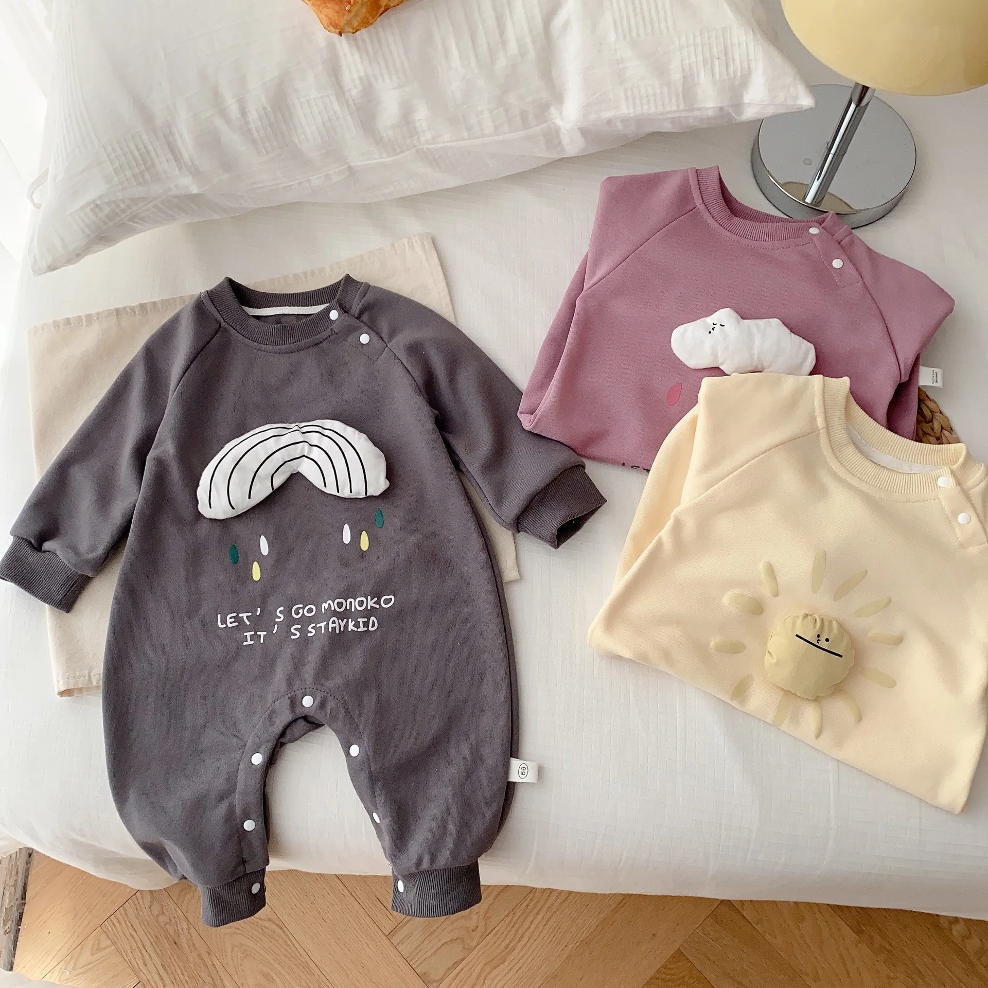 Newborn Jumpsuit 3D Cartoon Long Sleeves Baby Rompers for Boys Girls Autumn Clothes Infant Outfit Toddler Bodysuit Onesie 0-2Y
Newborn Jumpsuit 3D Cartoon Long Sleeves Baby Rompers for Boys Girls Autumn Clothes Infant Outfit Toddler Bodysuit Onesie 0-2Y