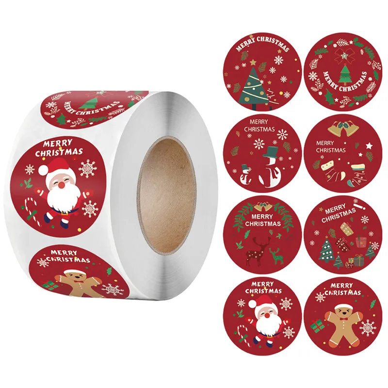 Christmas Stickers Decorative Labels Roll on Stickers Cowhide Stickers Self-adhesive Party Labels
Christmas Stickers Decorative Labels Roll on Stickers Cowhide Stickers Self-adhesive Party Labels