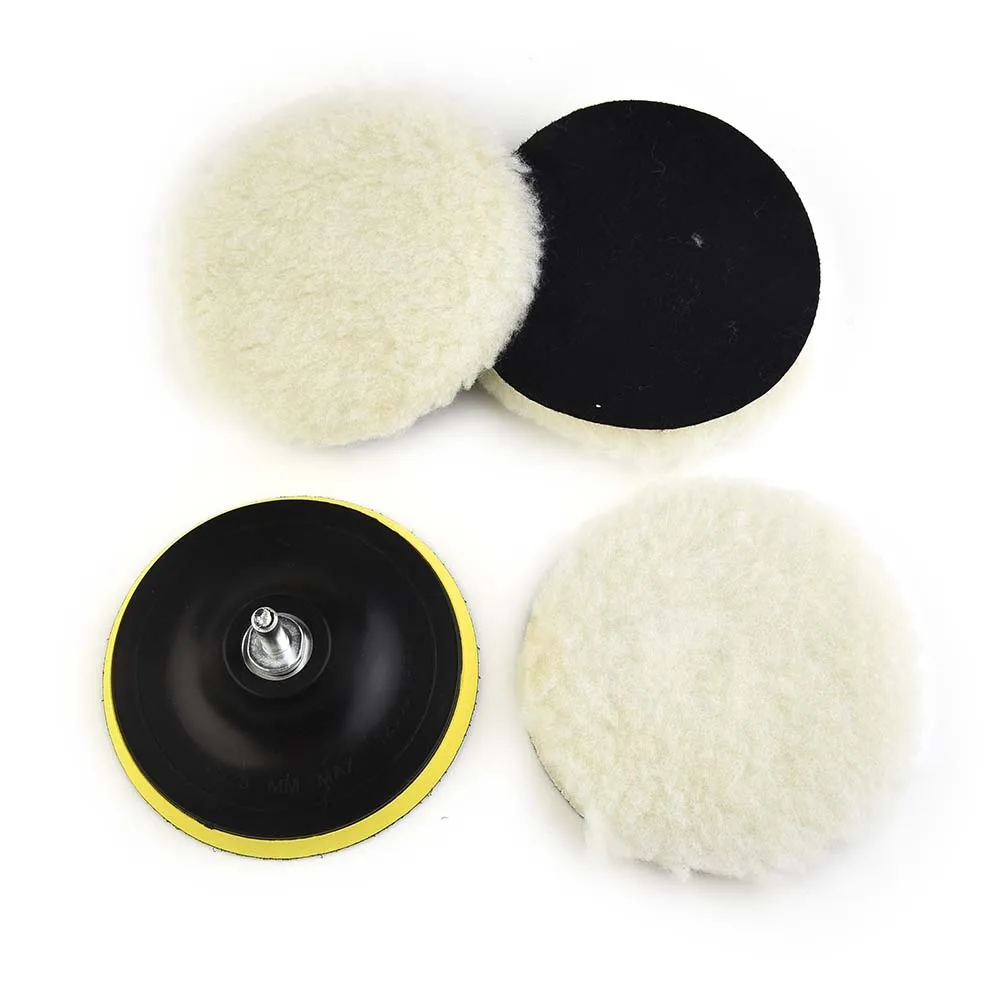 Durable High Quality Polishing Pads Delicate Soft Wool Wheel 5 Inch Buffing Mop Kit W/ Sticky Disc&Rod With hooks & loops
Durable High Quality Polishing Pads Delicate Soft Wool Wheel 5 Inch Buffing Mop Kit W/ Sticky Disc&Rod With hooks & loops