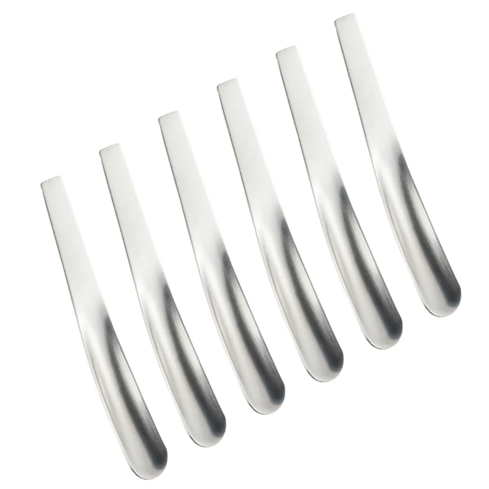 6 Pcs Mini Spoon Stainless Steel Soup Spoons Metal Coffee Stirring Breakfast Egg Custard
6 Pcs Mini Spoon Stainless Steel Soup Spoons Metal Coffee Stirring Breakfast Egg Custard
