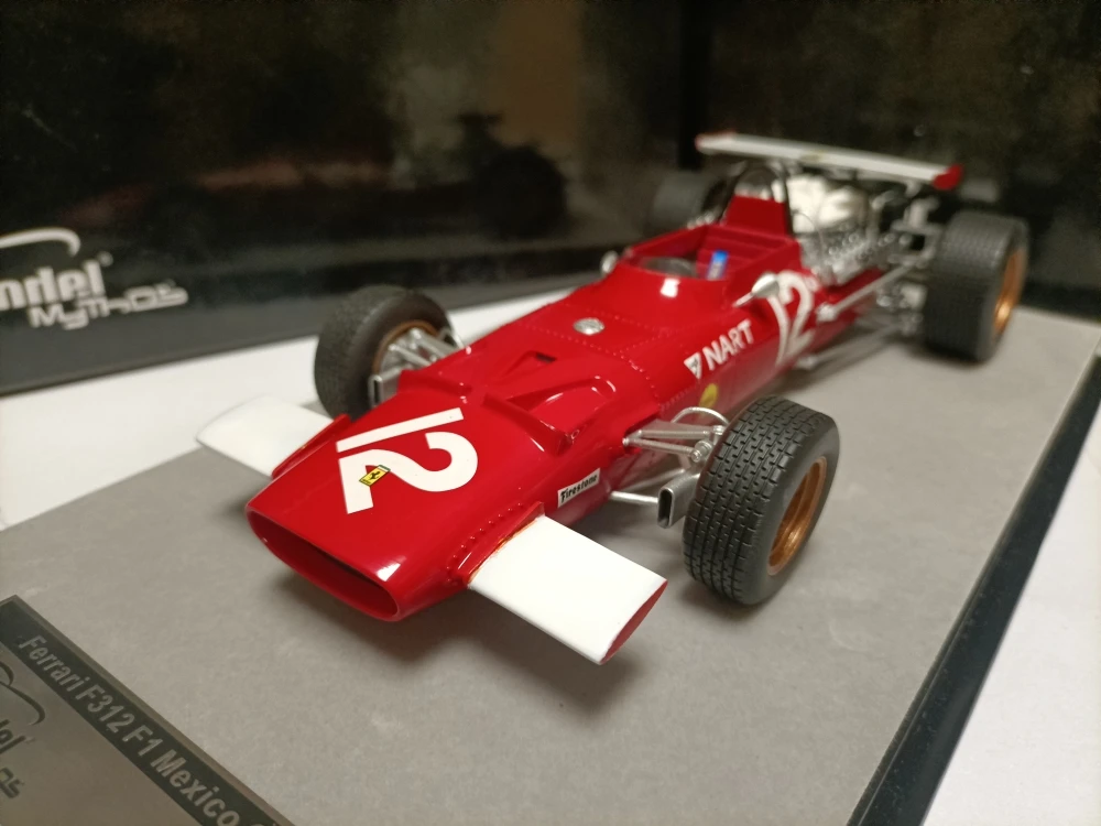 

Tecnomodel 1:18 F1 F312 #12 Mexico GP 1969 Simulation Limited Edition Resin Metal Static Car Model Toy Gift