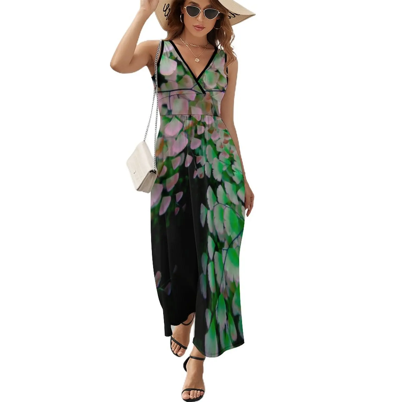 Minty and Pink Leaves Sleeveless Dress women's clothing trend 2023 ladies dresses for women 2023
Minty and Pink Leaves Sleeveless Dress women's clothing trend 2023 ladies dresses for women 2023
