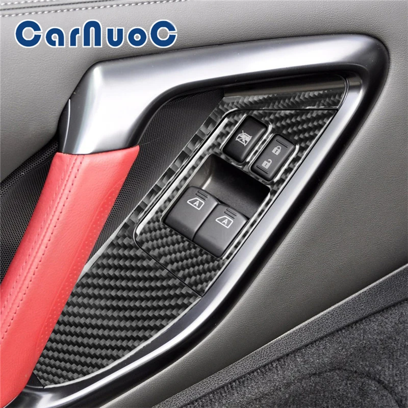 Car Carbon Fiber Stickers Window Lifting Panel Decorative Cover Trim Accessories For Nissan GTR R35 2008-2016 Interior Mouldings
Car Carbon Fiber Stickers Window Lifting Panel Decorative Cover Trim Accessories For Nissan GTR R35 2008-2016 Interior Mouldings