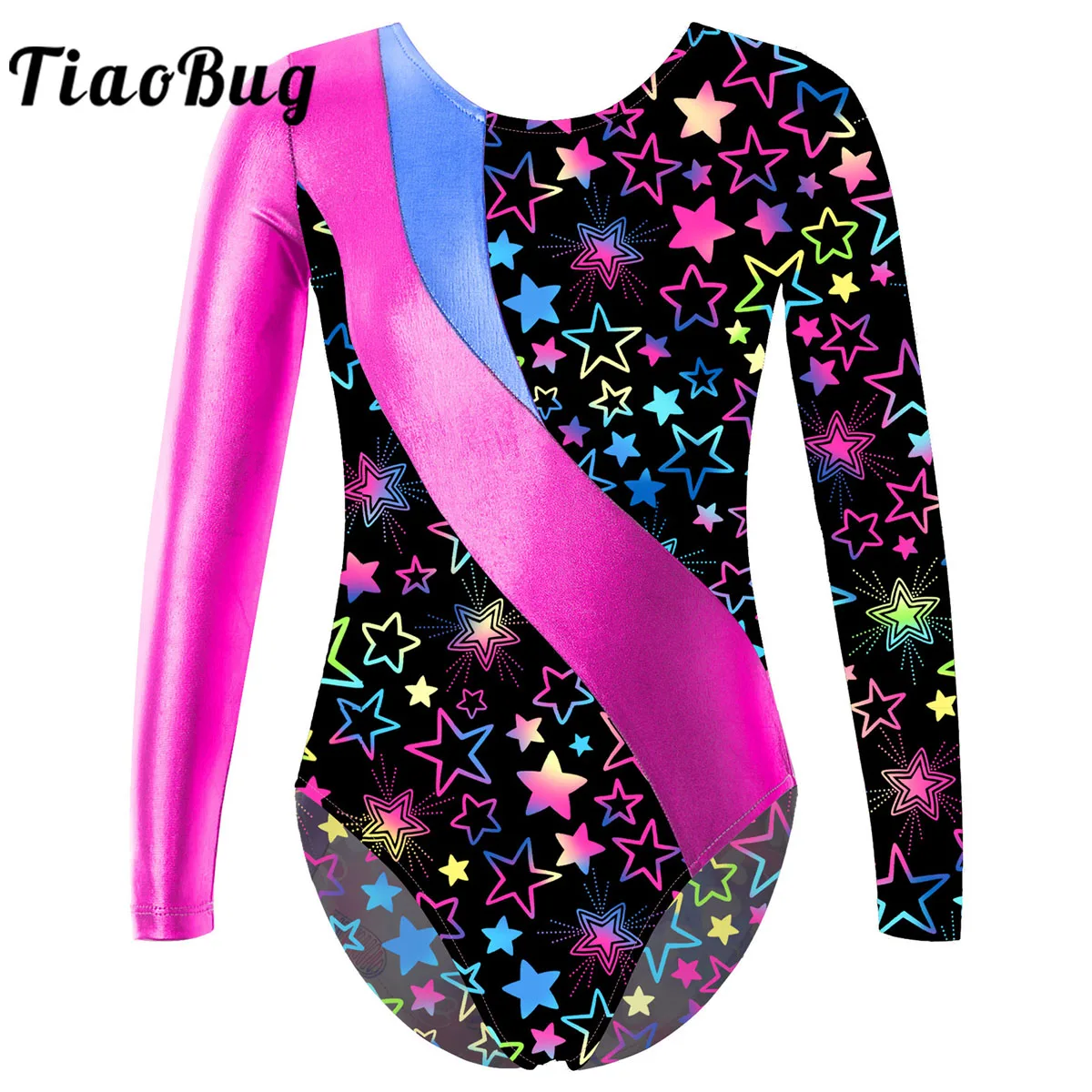 Kids Girls Printed Ballet Dance Leotard Bronzing Cloth Long Sleeve Gymnastics Workout Bodysuit Athletic Outfit Dance Wear
Kids Girls Printed Ballet Dance Leotard Bronzing Cloth Long Sleeve Gymnastics Workout Bodysuit Athletic Outfit Dance Wear