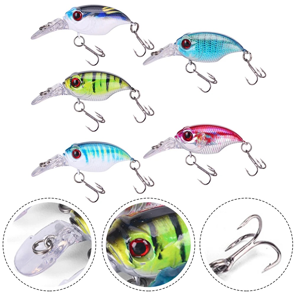 8# Hook 4cm Fishing Lure Artificial Bait Minnow Lure Bass Crankbait Tackle Wobbler Fishing Accesseries For Freshwater Saltwater
8# Hook 4cm Fishing Lure Artificial Bait Minnow Lure Bass Crankbait Tackle Wobbler Fishing Accesseries For Freshwater Saltwater