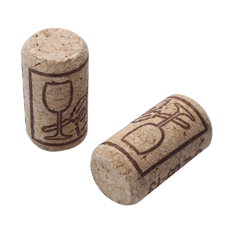 

100 Pcs Wine Cork Sealing Wine Cork Wine Bottle Stopper Bar Tool Bottle Closure Wooden Sealing Cover