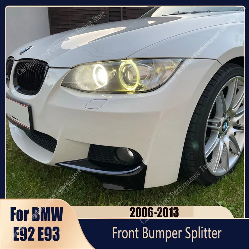 For Bmw E92 E93 MP Front Bumper Lip Splitter Diffuser 3 Series 320d 325xi 330xi 330xd 2006-2013 Fog Lamp Grille Trim Bodykits
For Bmw E92 E93 MP Front Bumper Lip Splitter Diffuser 3 Series 320d 325xi 330xi 330xd 2006-2013 Fog Lamp Grille Trim Bodykits