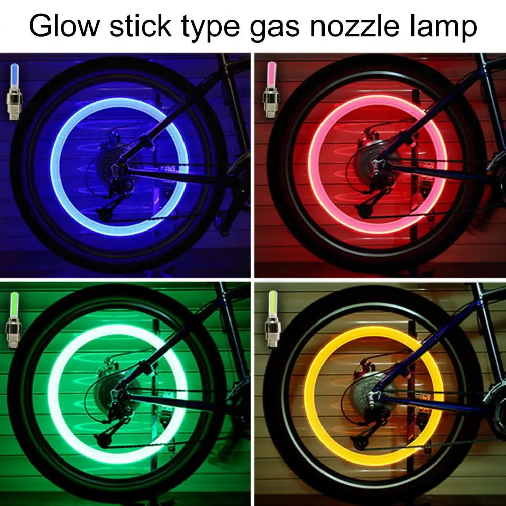 PVC Tire Valve Cap Lamp High Brightness Vibration Sensing High Strength Bike Wheel Lamp Cycling Equipment
PVC Tire Valve Cap Lamp High Brightness Vibration Sensing High Strength Bike Wheel Lamp Cycling Equipment