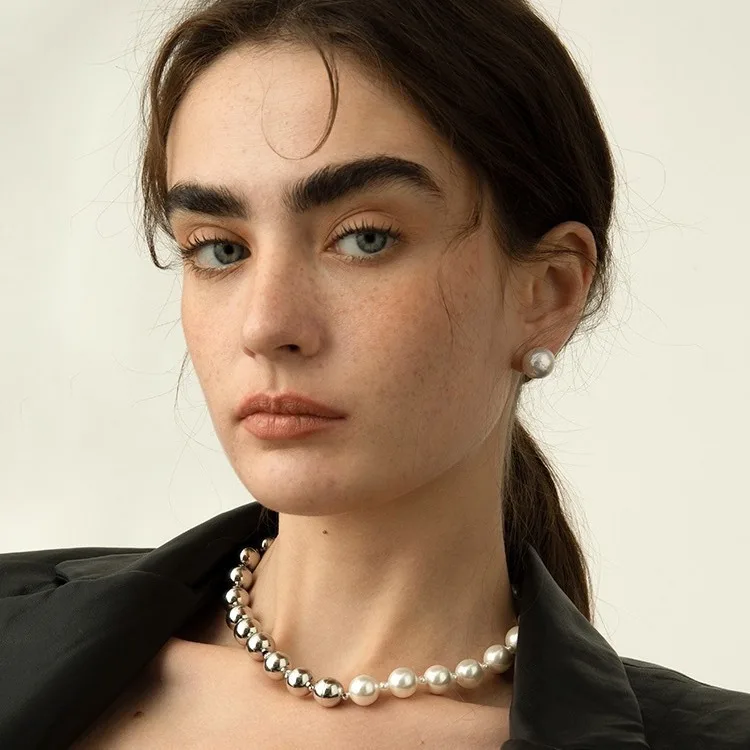 Pearl Necklace Niche Personality Magnetic Detachable Multi-purpose Collarbone Chain Jewelry for Men Women Collares Choker
Pearl Necklace Niche Personality Magnetic Detachable Multi-purpose Collarbone Chain Jewelry for Men Women Collares Choker