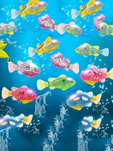 5PCS Electronic Fish Toy Automatic Swimming Cat Toy Interactive Led Kitten Toy with Led light for Indoor Playing for Cat Pet Dog
5PCS Electronic Fish Toy Automatic Swimming Cat Toy Interactive Led Kitten Toy with Led light for Indoor Playing for Cat Pet Dog