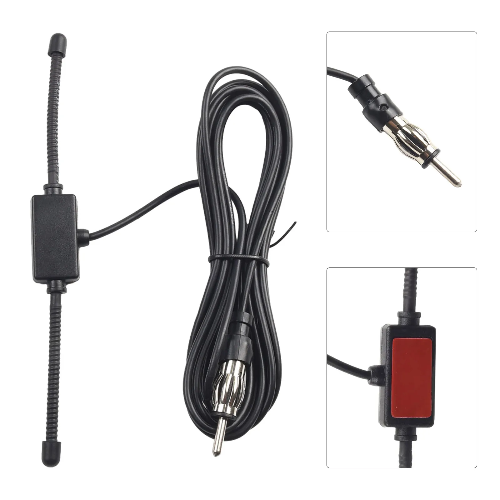 Durable Antenna Radio Boat Stereo Head Unit Receiver RG174 Full Copper Wire Radio Antenna Tuner Fits Most Vehicles
Durable Antenna Radio Boat Stereo Head Unit Receiver RG174 Full Copper Wire Radio Antenna Tuner Fits Most Vehicles