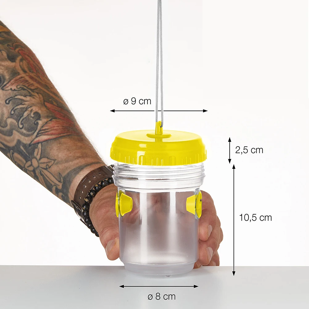 Don't Let Wasps and Hornets Take Over Your Outdoor Space Get This Set of 3 Wasp Traps and Keep Your Space Safe!
Don't Let Wasps and Hornets Take Over Your Outdoor Space Get This Set of 3 Wasp Traps and Keep Your Space Safe!