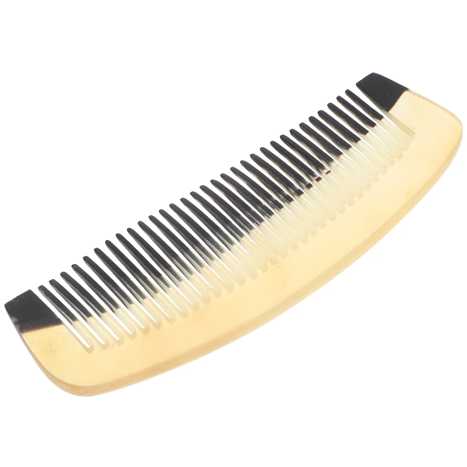 

Natural Horn Comb Anti-static Portable Hair Smoothing Comb Prevent Hair Loss for Traveling