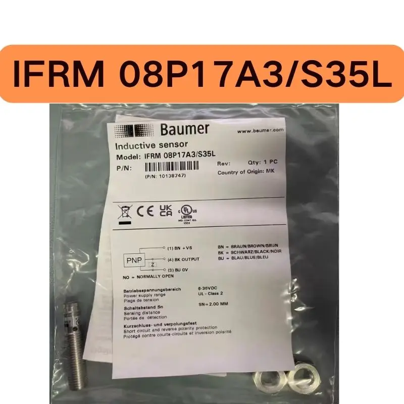 

New sensor IFRM 08P17A3/S35L in stock for quick delivery