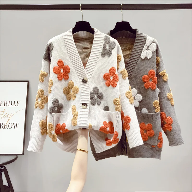 2023 spring and autumn fashion new women's knitted long-sleeved v-neck sweater cardigan jacket women loose western style
2023 spring and autumn fashion new women's knitted long-sleeved v-neck sweater cardigan jacket women loose western style