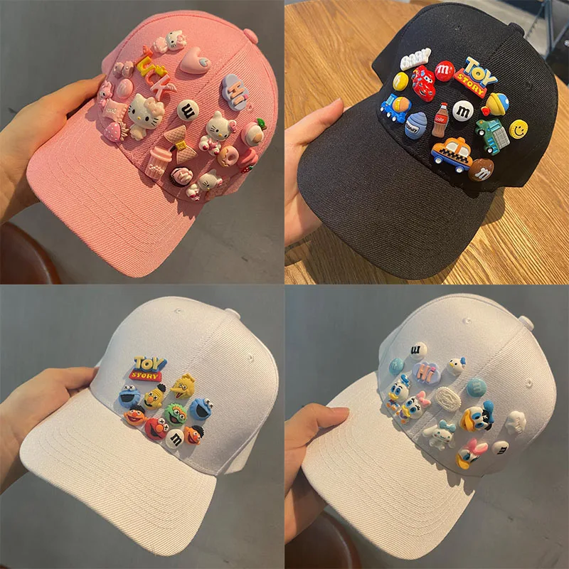 New Hellokitty Baseball Cap Kawaii Sanrio Cinnamoroll Stitch Doraemon Print Parent-Child Peaked Cap Student Sun Hat Girl Gift
New Hellokitty Baseball Cap Kawaii Sanrio Cinnamoroll Stitch Doraemon Print Parent-Child Peaked Cap Student Sun Hat Girl Gift