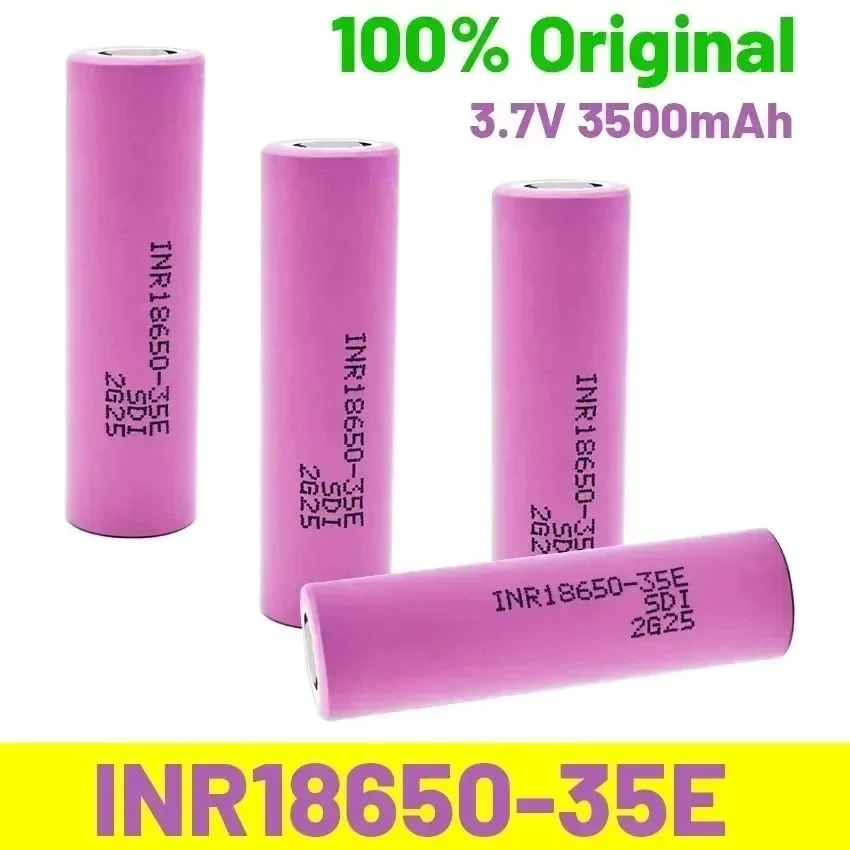 2023New Bestselling 100% Original 18650 3500Mah 25A Discharge INR18650 35E 1-100PCS 3.7V Li-Ion Oplaadbare Battery+Free Shipping
2023New Bestselling 100% Original 18650 3500Mah 25A Discharge INR18650 35E 1-100PCS 3.7V Li-Ion Oplaadbare Battery+Free Shipping