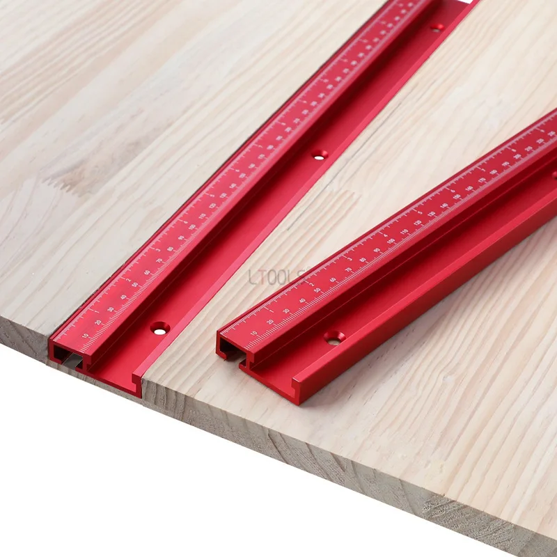 45-type Precision T-tracks Slot Miter with Metric/English System Scale Aluminum T-shaped Chute Rail New Table Saw Fastener Rod
45-type Precision T-tracks Slot Miter with Metric/English System Scale Aluminum T-shaped Chute Rail New Table Saw Fastener Rod