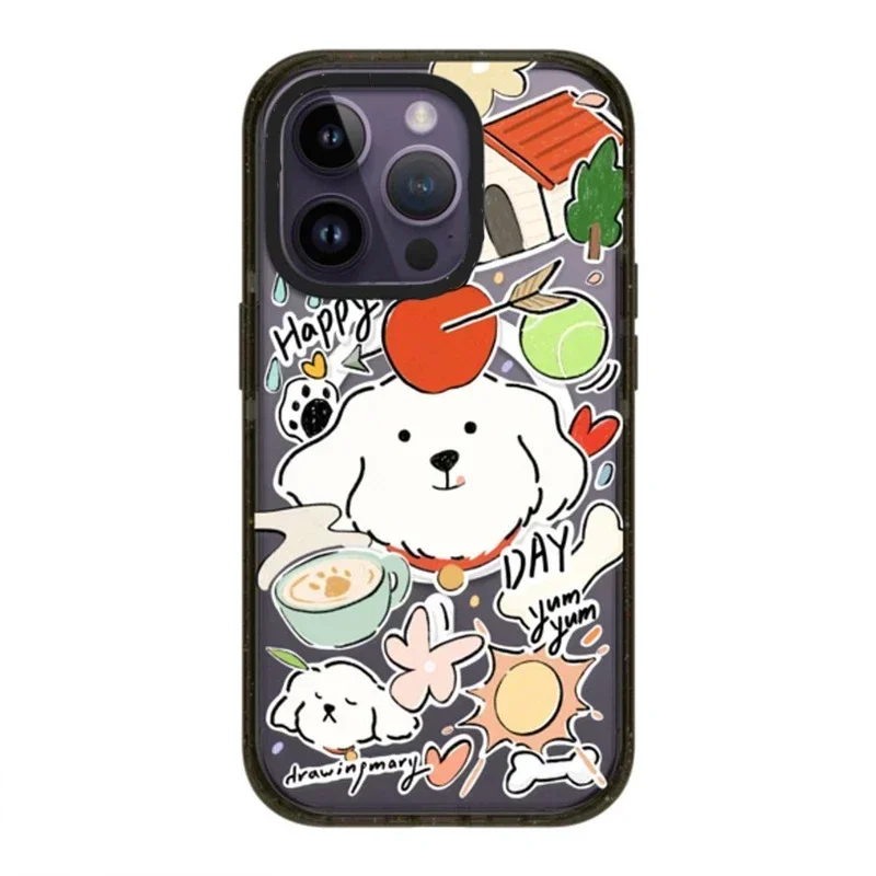 MagSafe Acrylic White Dog Phone Case Cover for iPhone 12 13 14 15 Pro Max Case for iPhone 15 ProMax
MagSafe Acrylic White Dog Phone Case Cover for iPhone 12 13 14 15 Pro Max Case for iPhone 15 ProMax