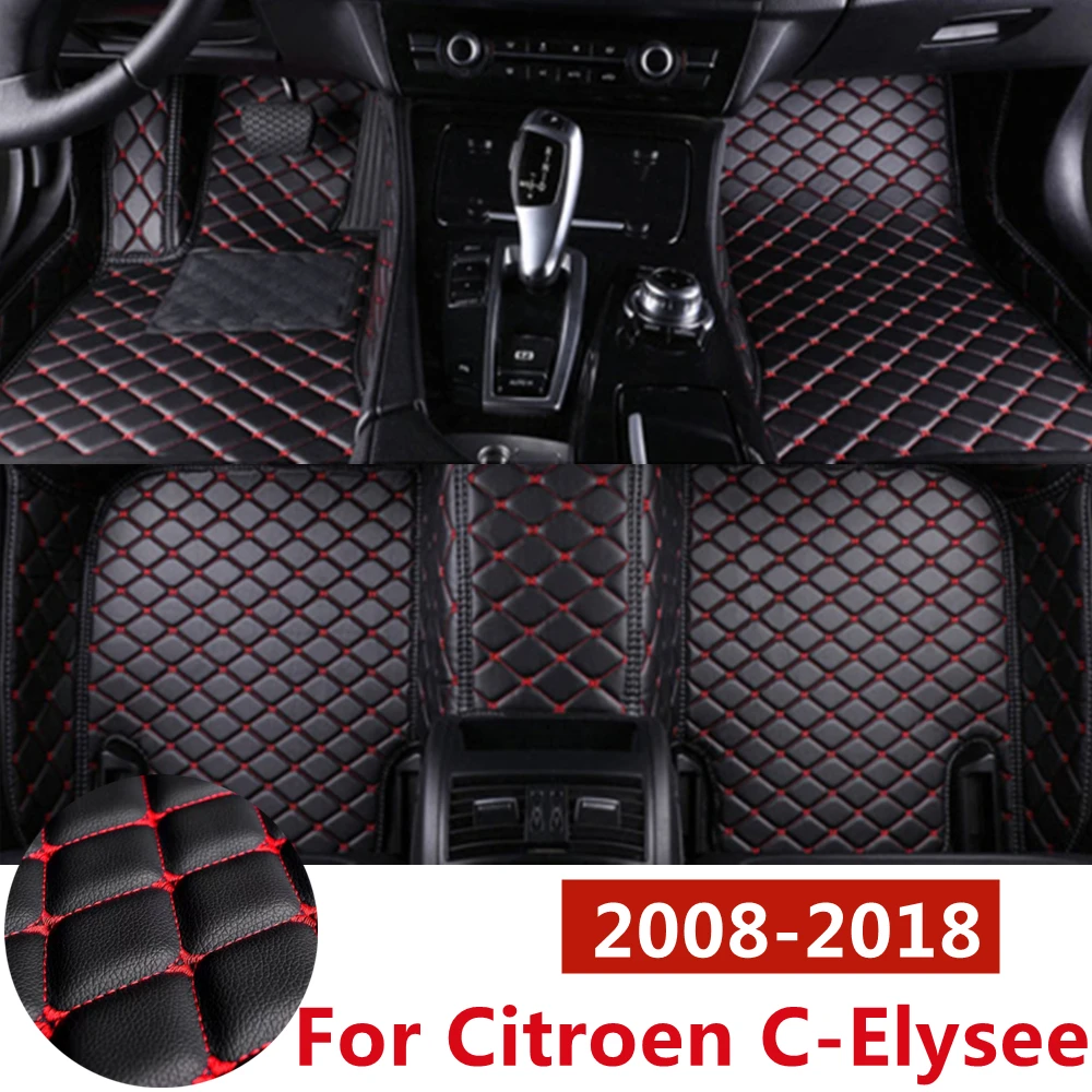 SJ Full Set Custom Fit For Citroen C-ELYSEE 2008-09-2018 Car Floor Mats Front & Rear FloorLiner Styling Auto Parts Carpet Pad
SJ Full Set Custom Fit For Citroen C-ELYSEE 2008-09-2018 Car Floor Mats Front & Rear FloorLiner Styling Auto Parts Carpet Pad