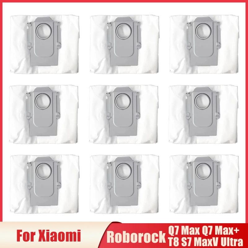 Dust Bag Accessories For Xiaomi Roborock Q7 Max Q7 Max+ T8 S7 MaxV Ultra Robotic Vacuum Cleaner Diaposable Dust Bag Replacement
Dust Bag Accessories For Xiaomi Roborock Q7 Max Q7 Max+ T8 S7 MaxV Ultra Robotic Vacuum Cleaner Diaposable Dust Bag Replacement