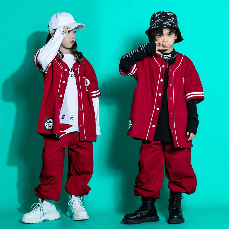 Kids Boys Suits Girls Streetwear Fashion Hip Hop Jazz Dance Clothing Shirt Cargo Pants T-shirt Sets Children Sport Tracksuits
Kids Boys Suits Girls Streetwear Fashion Hip Hop Jazz Dance Clothing Shirt Cargo Pants T-shirt Sets Children Sport Tracksuits