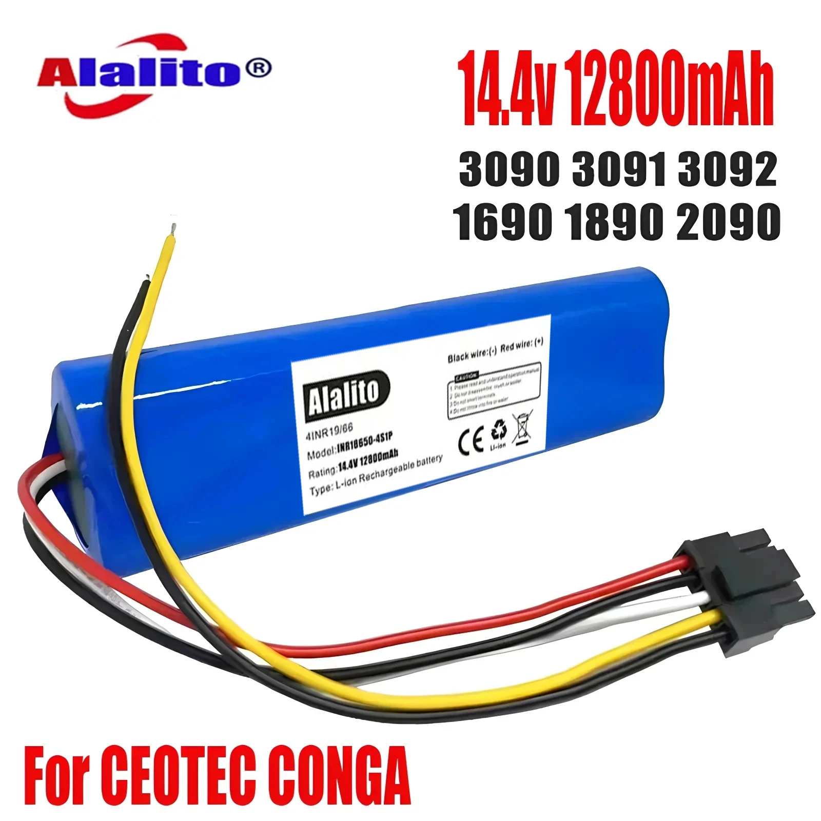 Аксессуары для замены CECOTEC CONGA 3090 3091 3092 1690 1890 2090 14,4 В 12800 мАч
Аксессуары для замены CECOTEC CONGA 3090 3091 3092 1690 1890 2090 14,4 В 12800 мАч