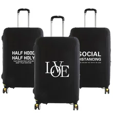 Fashion Unisex Suitcase Cover Text Pattern Luggage Protective Cover Elastic Dust Bag Case for 18-28 Inch Travel Accessories
Fashion Unisex Suitcase Cover Text Pattern Luggage Protective Cover Elastic Dust Bag Case for 18-28 Inch Travel Accessories