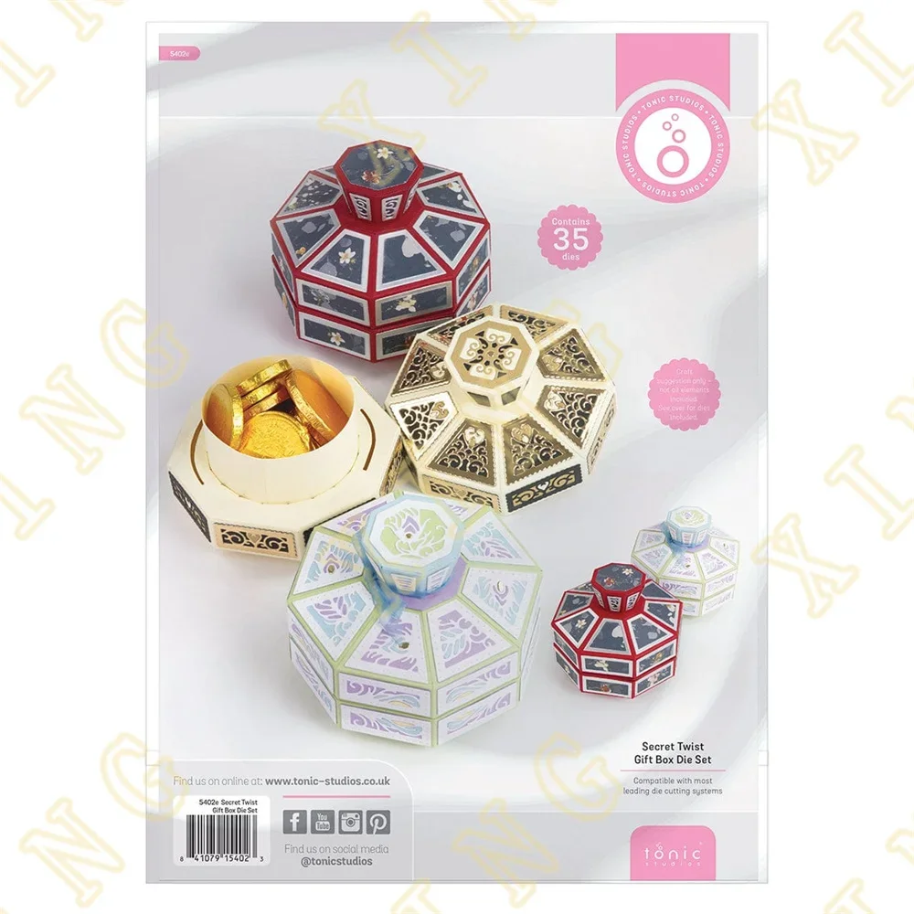 Metal Cutting Dies For DIY Craft Making Decoration Greeting Stencil Paper Card Scrapbooking Album 2024 New Secret Twist Gift Box
Metal Cutting Dies For DIY Craft Making Decoration Greeting Stencil Paper Card Scrapbooking Album 2024 New Secret Twist Gift Box