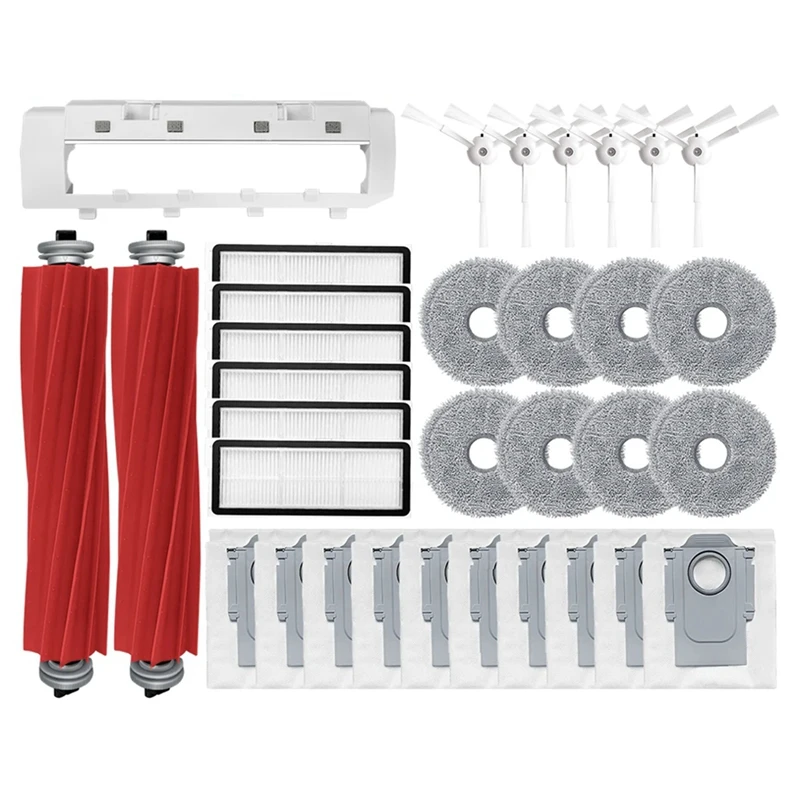 For Roborock P10 Pro Robot Vacuums Cleaner Accessory Main Side Brush Hepa Filter Mop Cloths Dust Bag Spare Parts
For Roborock P10 Pro Robot Vacuums Cleaner Accessory Main Side Brush Hepa Filter Mop Cloths Dust Bag Spare Parts