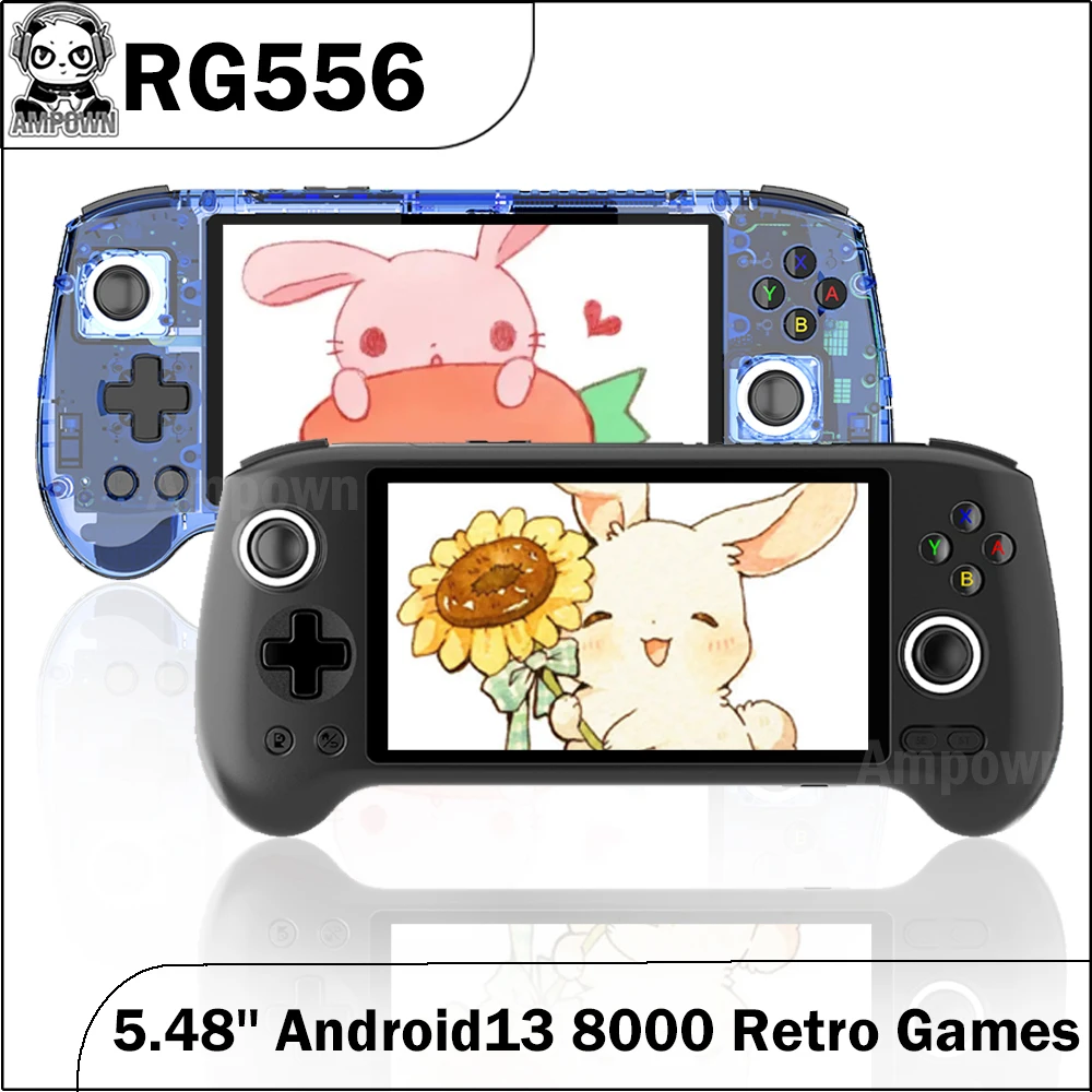 ANBERNIC RG556 5.48'' AMOLED Screen Android13 Portable Video Game Consoles 8GB LPDDR4X 5500mAh Handheld Game Players 8000+ Games
ANBERNIC RG556 5.48'' AMOLED Screen Android13 Portable Video Game Consoles 8GB LPDDR4X 5500mAh Handheld Game Players 8000+ Games
