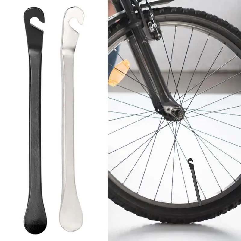 Ergonomic Metal Bicycle Tyre Removal Spoon Insert The Bent End Of The Tire Lever Between The Tire And The Rim Bike Accessories
Ergonomic Metal Bicycle Tyre Removal Spoon Insert The Bent End Of The Tire Lever Between The Tire And The Rim Bike Accessories