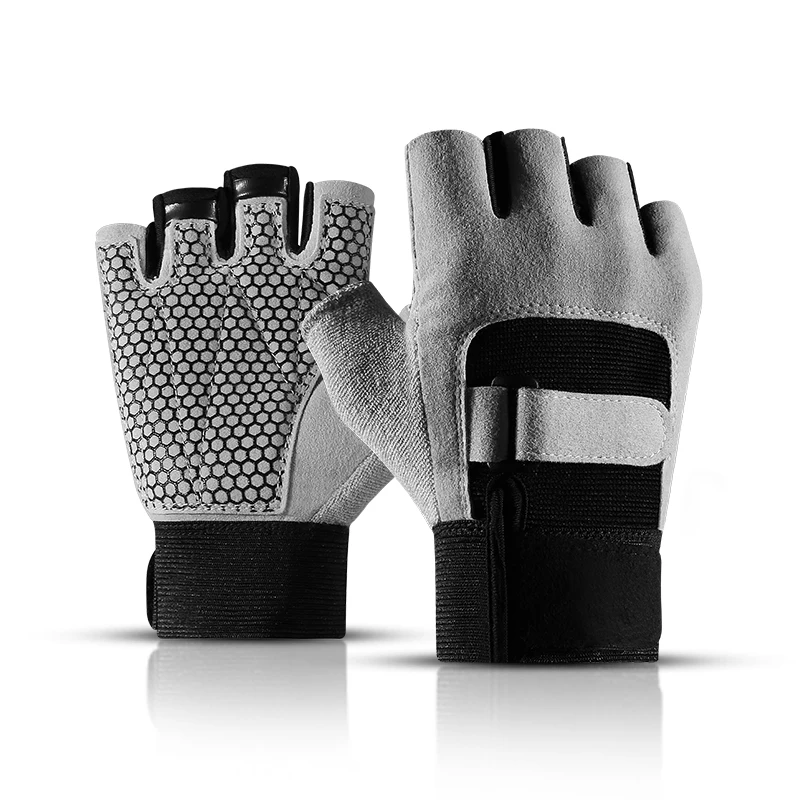 Gym Training Gloves Women Men Hand Wrist Protector Weight Lifting Training Outdoor Riding Silicone Non-slip Wear Resistant Glove
Gym Training Gloves Women Men Hand Wrist Protector Weight Lifting Training Outdoor Riding Silicone Non-slip Wear Resistant Glove