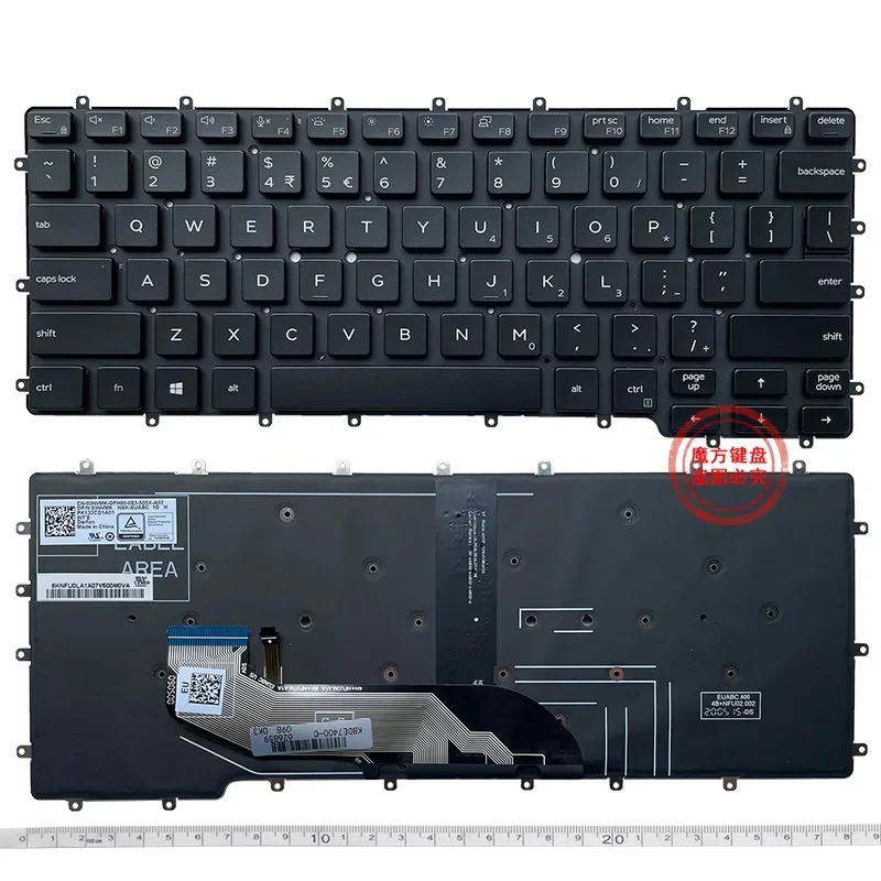 

Новая клавиатура US для ноутбука DELL Latitude 7400 9410 2 в 1 DLM18G1 с подсветкой клавиатуры