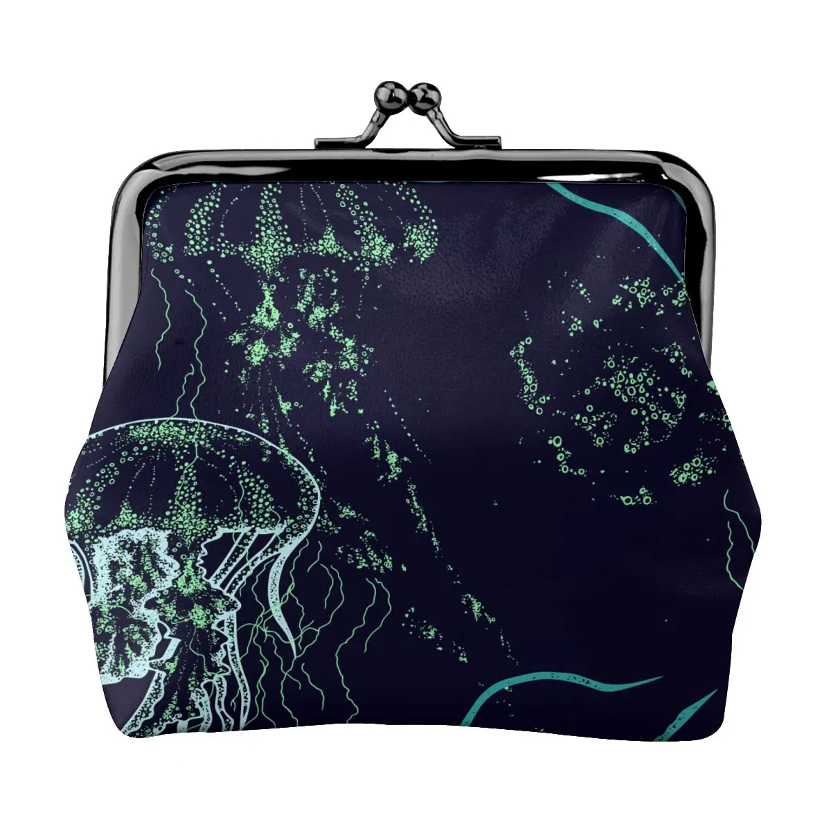 Jellyfish Coin Purse Small Kiss-Lock Change Pouch Clasp Closure Buckle Wallet For Women
Jellyfish Coin Purse Small Kiss-Lock Change Pouch Clasp Closure Buckle Wallet For Women