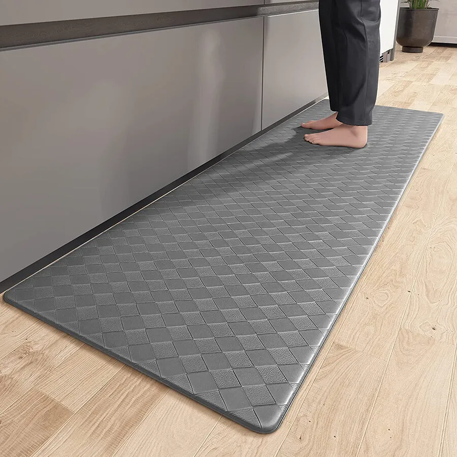 Non Slip Kitchen Mats Thick Anti Fatigue Kitchen Rugs Leather Waterproof and Oil-proof Kitchen Carpet Comfort Kitchen Floor Mat
Non Slip Kitchen Mats Thick Anti Fatigue Kitchen Rugs Leather Waterproof and Oil-proof Kitchen Carpet Comfort Kitchen Floor Mat