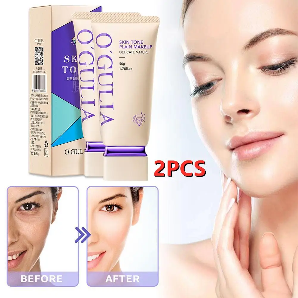 2pcs Ogulia Hydrating Concealer Translucent Face Cream Soft Focus Skin Tinting Cream Tone Up Cream Plain Makeup Delicate Nature
2pcs Ogulia Hydrating Concealer Translucent Face Cream Soft Focus Skin Tinting Cream Tone Up Cream Plain Makeup Delicate Nature