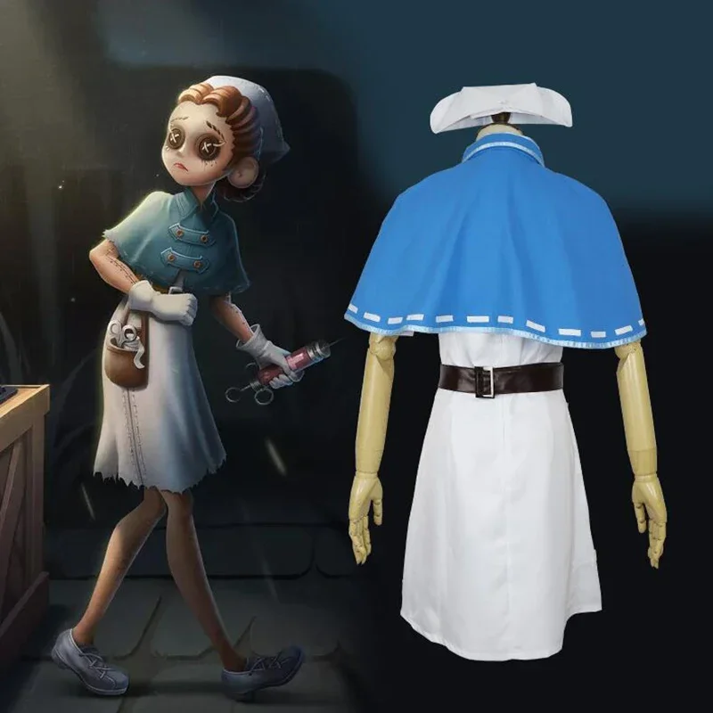 Game Identity V Cosplay Costume Doctor Nurse Emily Dyer Fifth Personality Dress Gilrl Children Halloween Cos Suits Party Cloth 
Game Identity V Cosplay Costume Doctor Nurse Emily Dyer Fifth Personality Dress Gilrl Children Halloween Cos Suits Party Cloth
