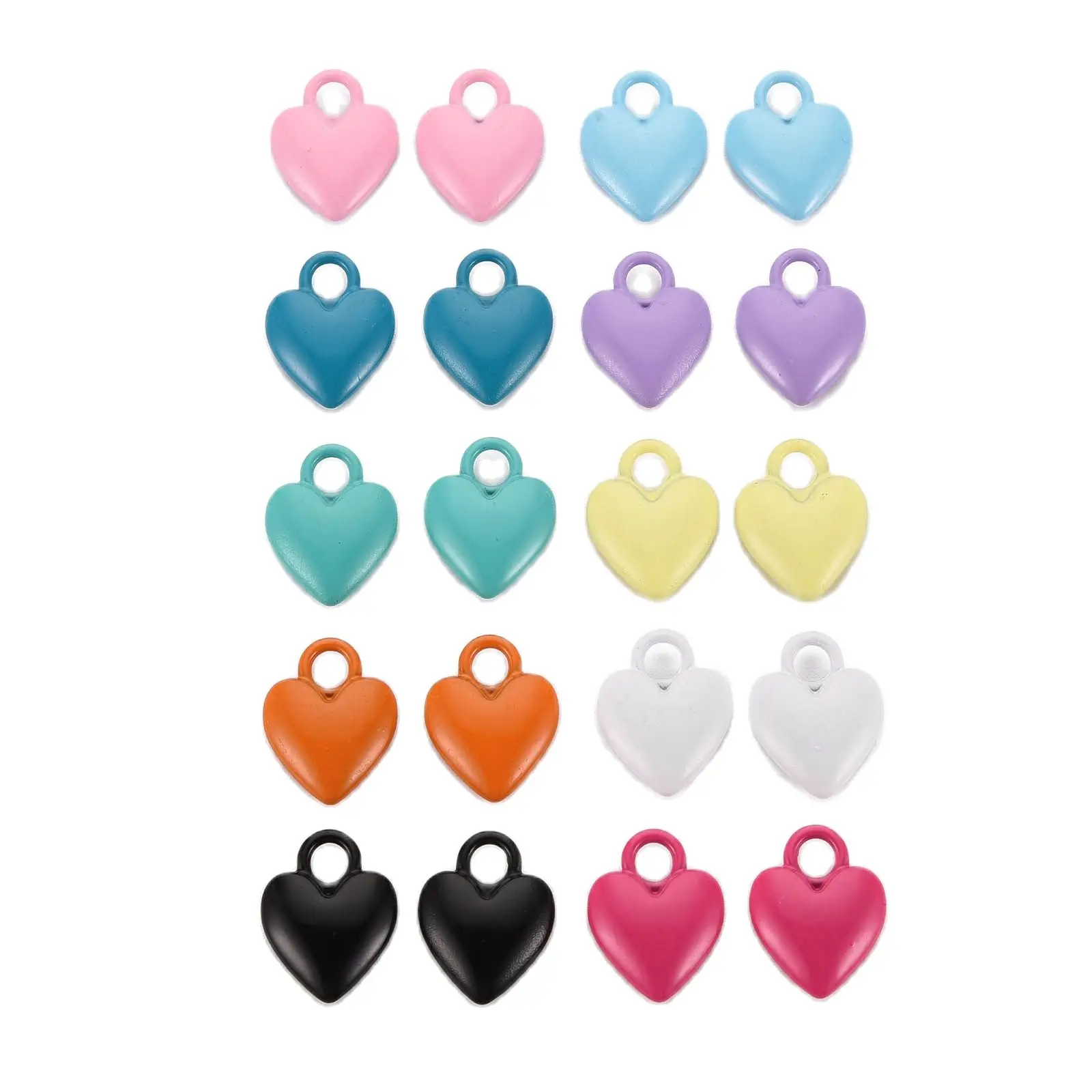 Pandahall, 100 шт., в форме сердца, окрашенная спреем, для ожерелий, серег, браслетов, Ювелирная фурнитура, «сделай сам», подарок
Pandahall, 100 шт., в форме сердца, окрашенная спреем, для ожерелий, серег, браслетов, Ювелирная фурнитура, «сделай сам», подарок