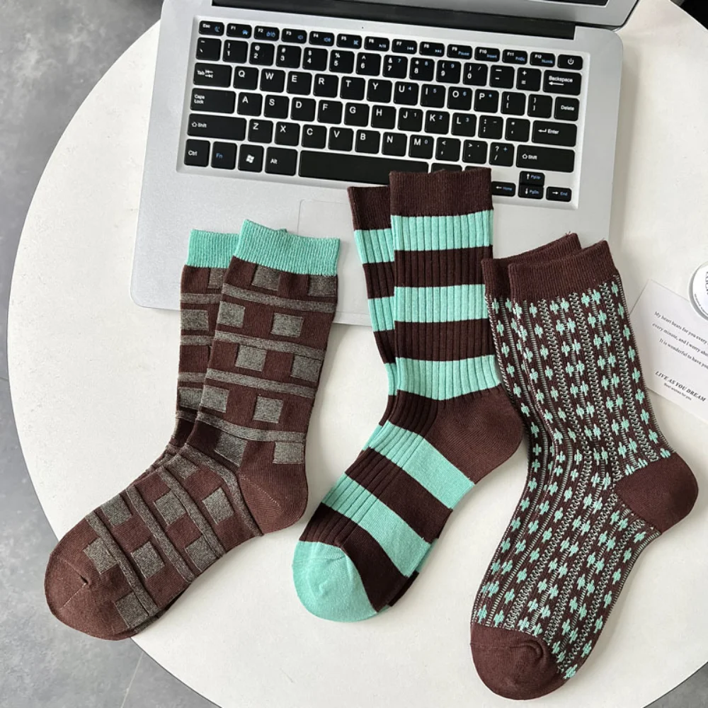 1 Pair Cotton Elasticity Sweat Women For Long Sock Streak Rainbow Striped Sporty Retro Harajuku Casual Socks
1 Pair Cotton Elasticity Sweat Women For Long Sock Streak Rainbow Striped Sporty Retro Harajuku Casual Socks